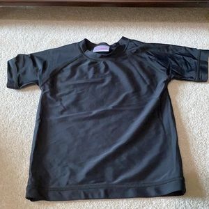 Hanna Andersson swimshirt black size 4 100 cm